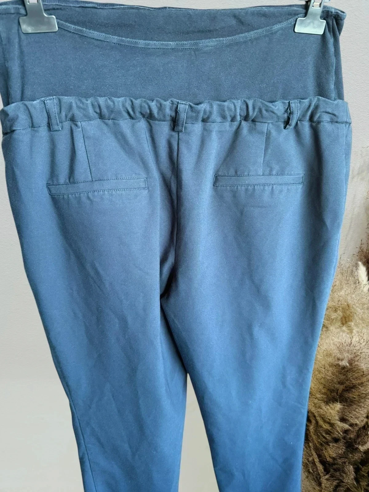 Zwangerschapschinobroek blauw kiabi T44 marineblauw – photo 4